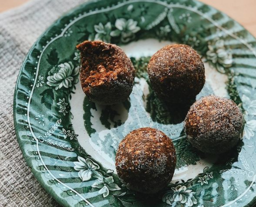 No Bake Gingerbread Bombs by Holistic Nutritionist Fran Allen