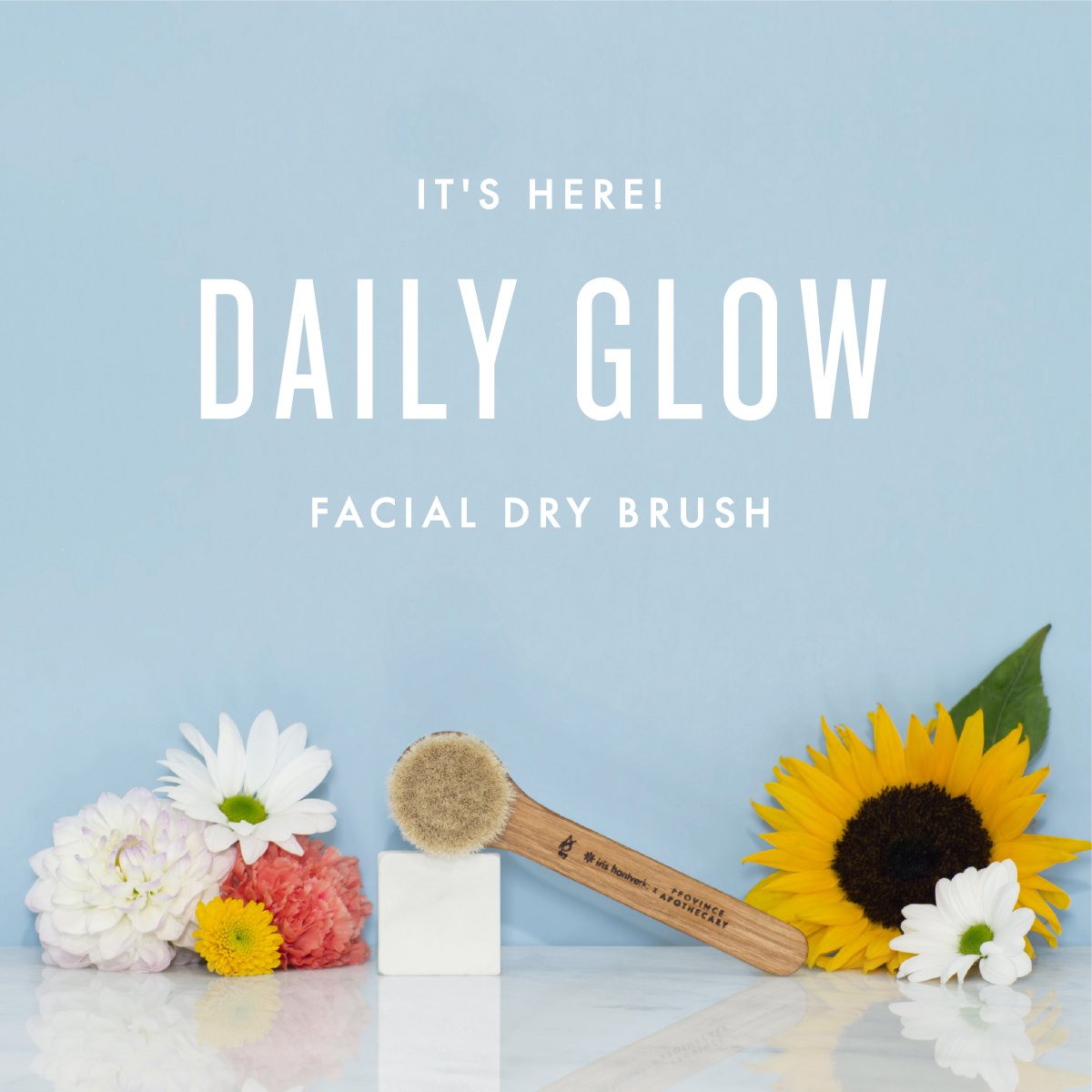 Introducing our NEW Daily Glow Facial Dry Brush