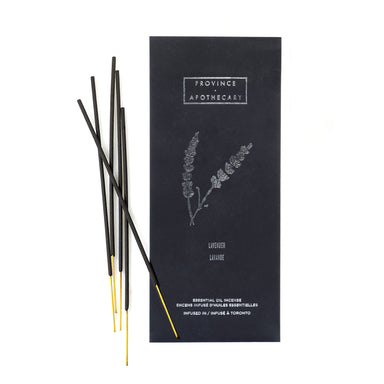 Lavender Essential Oil Incense with sticks - Province Apothecary