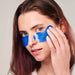 Reusable Silicone Eye Masks on model